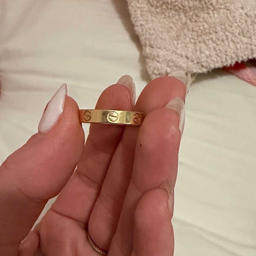 Cartier Gold Women's Ring with Iconic Design